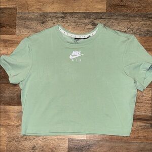 Nike Women's Mint Green Crop Top